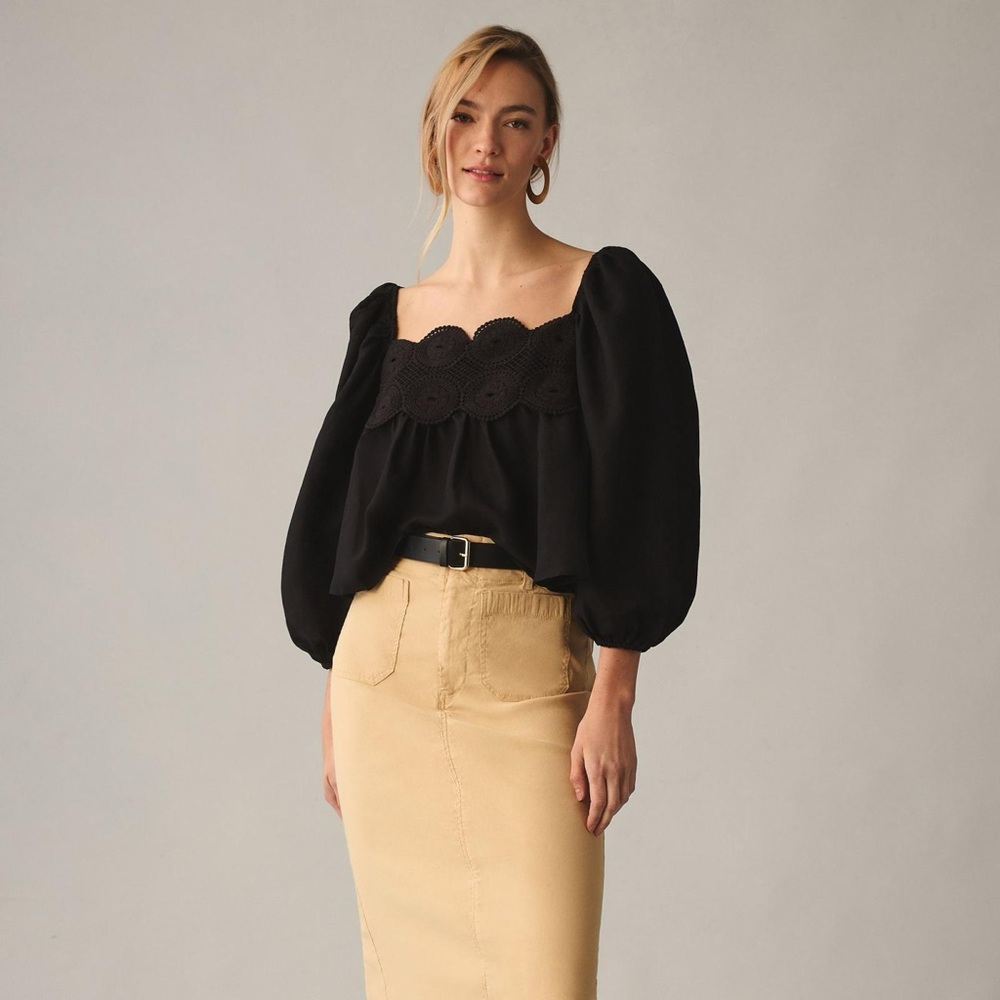 Anthropologie Babydoll Top